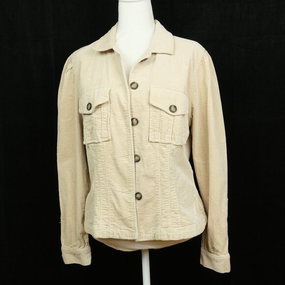 Kut from the Kloth Jackets & Blazers - KUT  Pleated Stretch Cotton Corduroy jacket. size XL